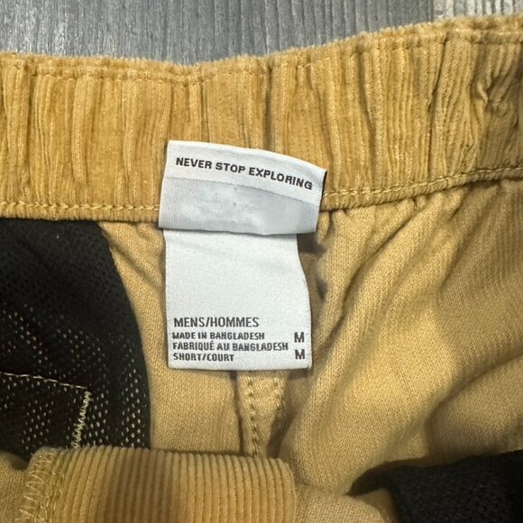 The North Face Mens Corduroy Pants Medium Yellow Preppy Academia Casual - Picture 3 of 8